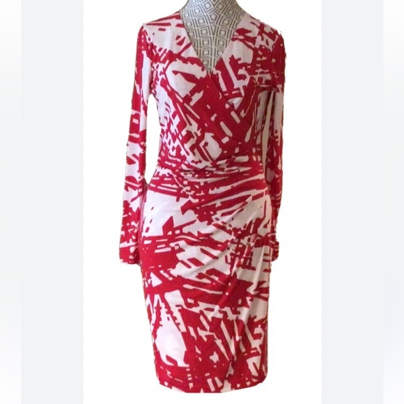 Designer Calvin Klein Wrap Dress New Without Tags - Picture 2 of 7